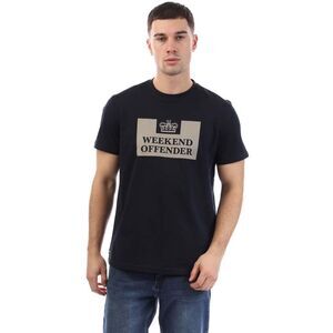 Weekend Offender Mens McMoney T-Shirt / Navy